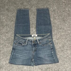 PAIGE Classic Blue Skinny Jeans Verdugo Ankle
